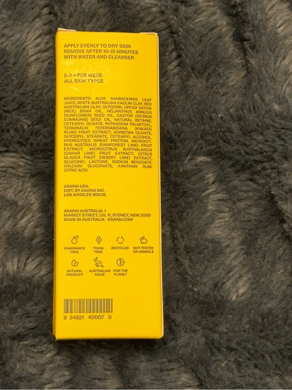 Sara vibrant yellow
